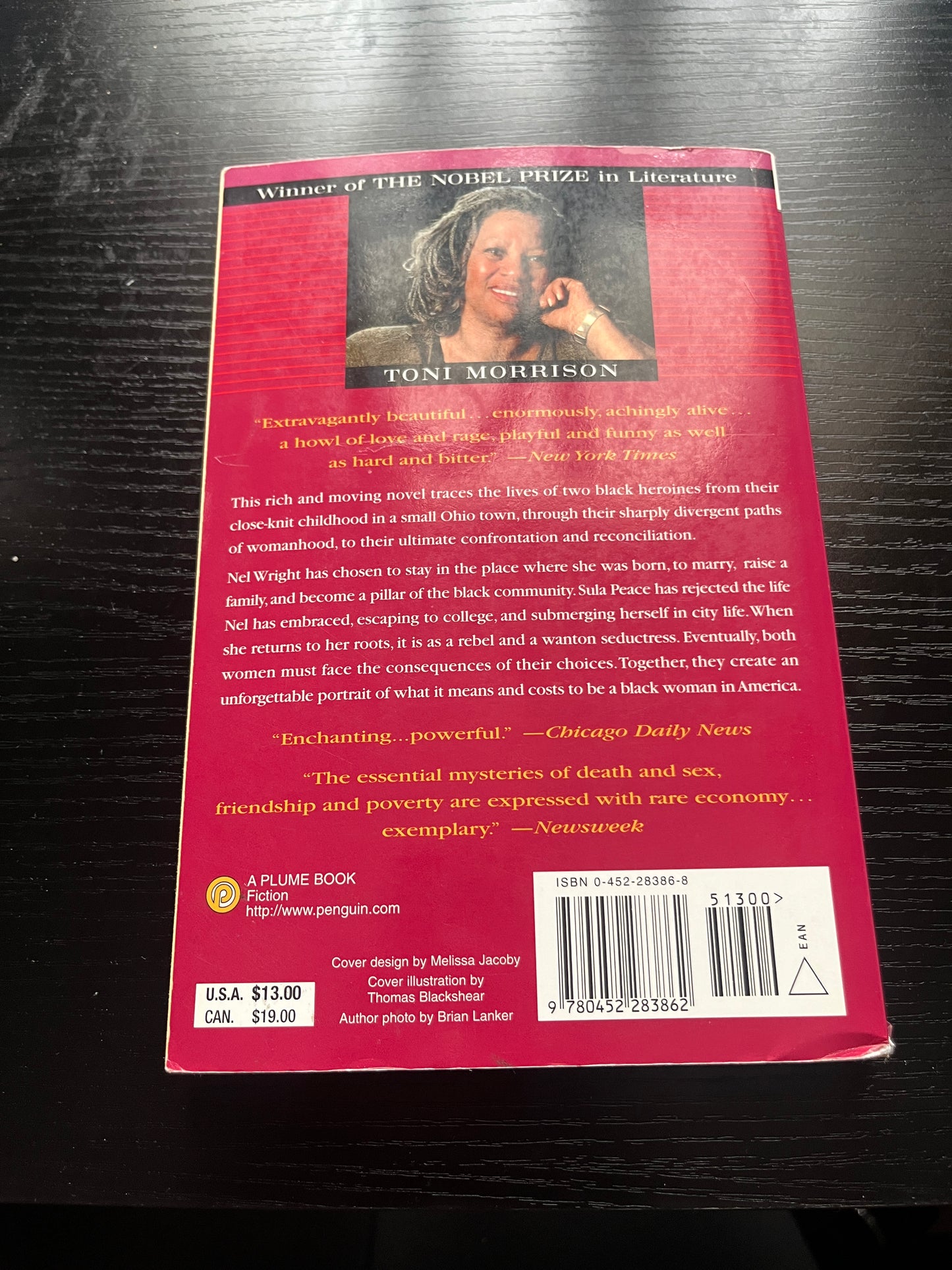 SULA by Toni Morrison