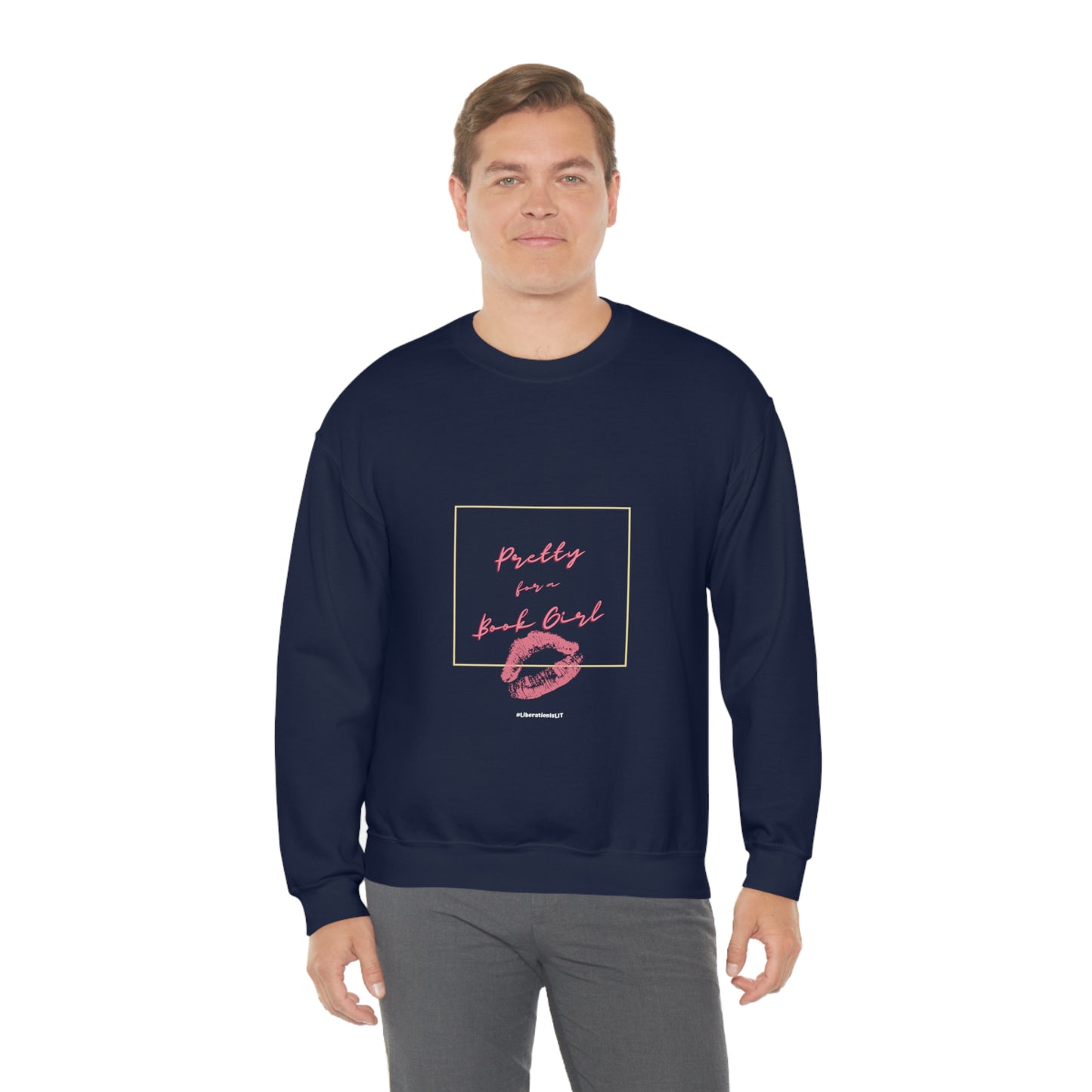 Book Girl Unisex Crewneck Sweatshirt
