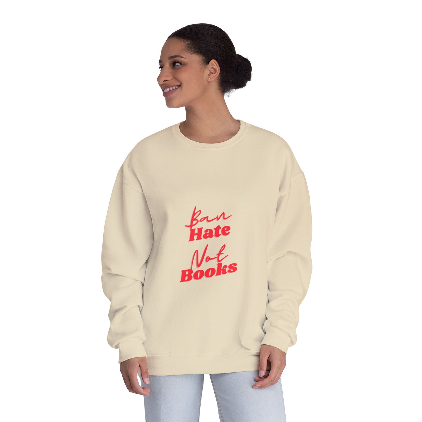 Ban Hate Unisex Crewneck Sweatshirt