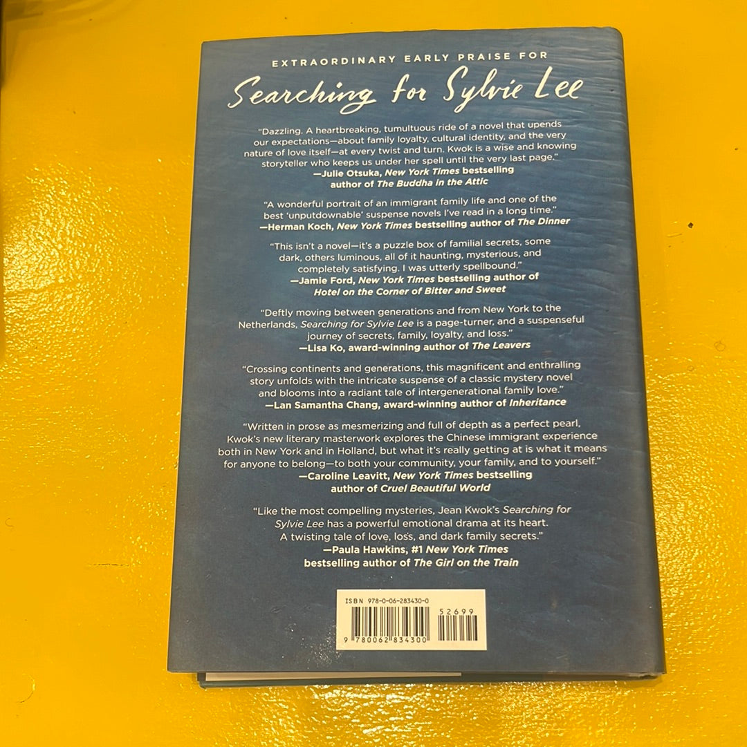 SEARCHING FOR SYLVIE LEE by Jean Kwok
