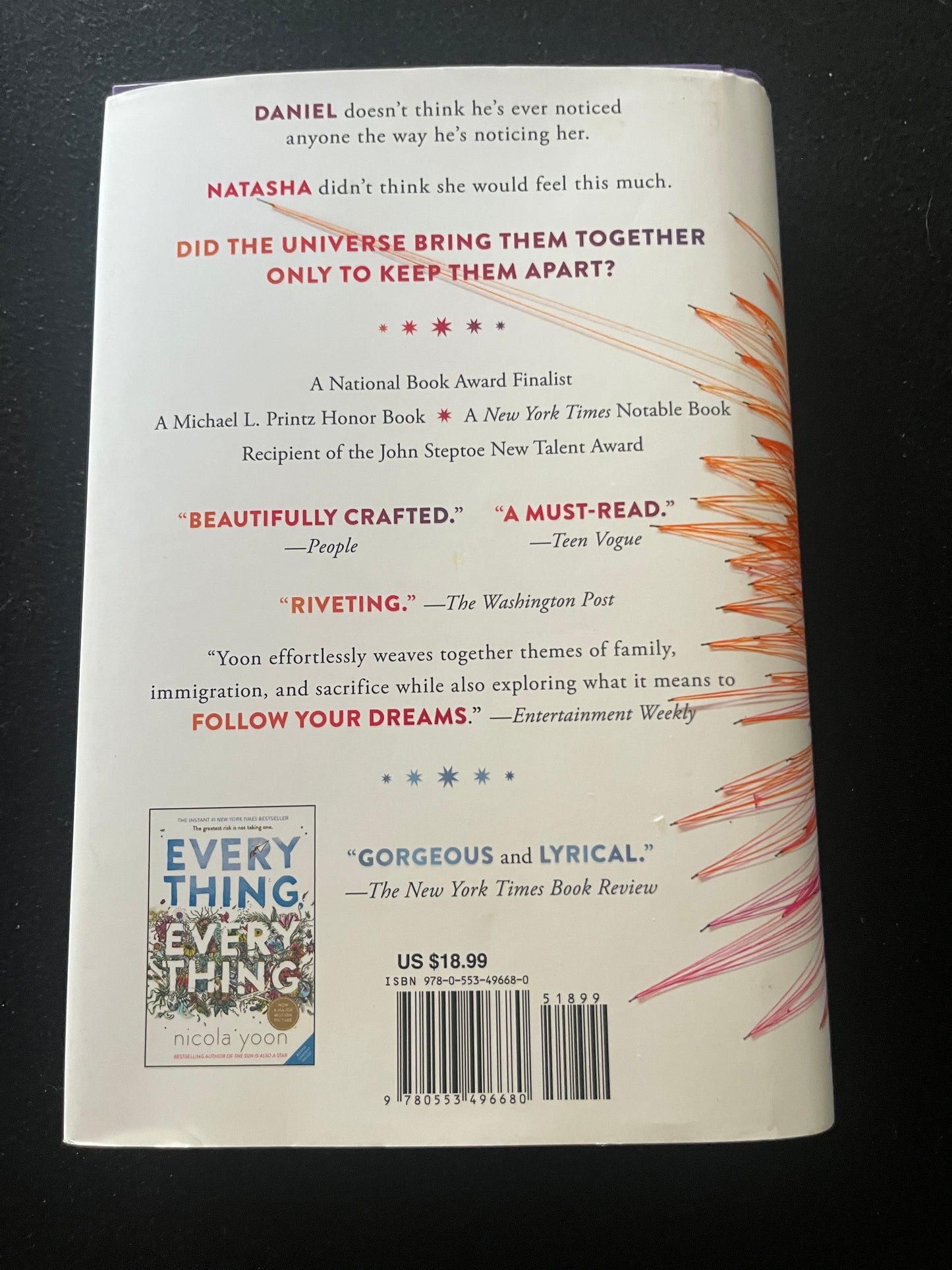 THE SUN IS ALSO A STAR by Nicola Yoon