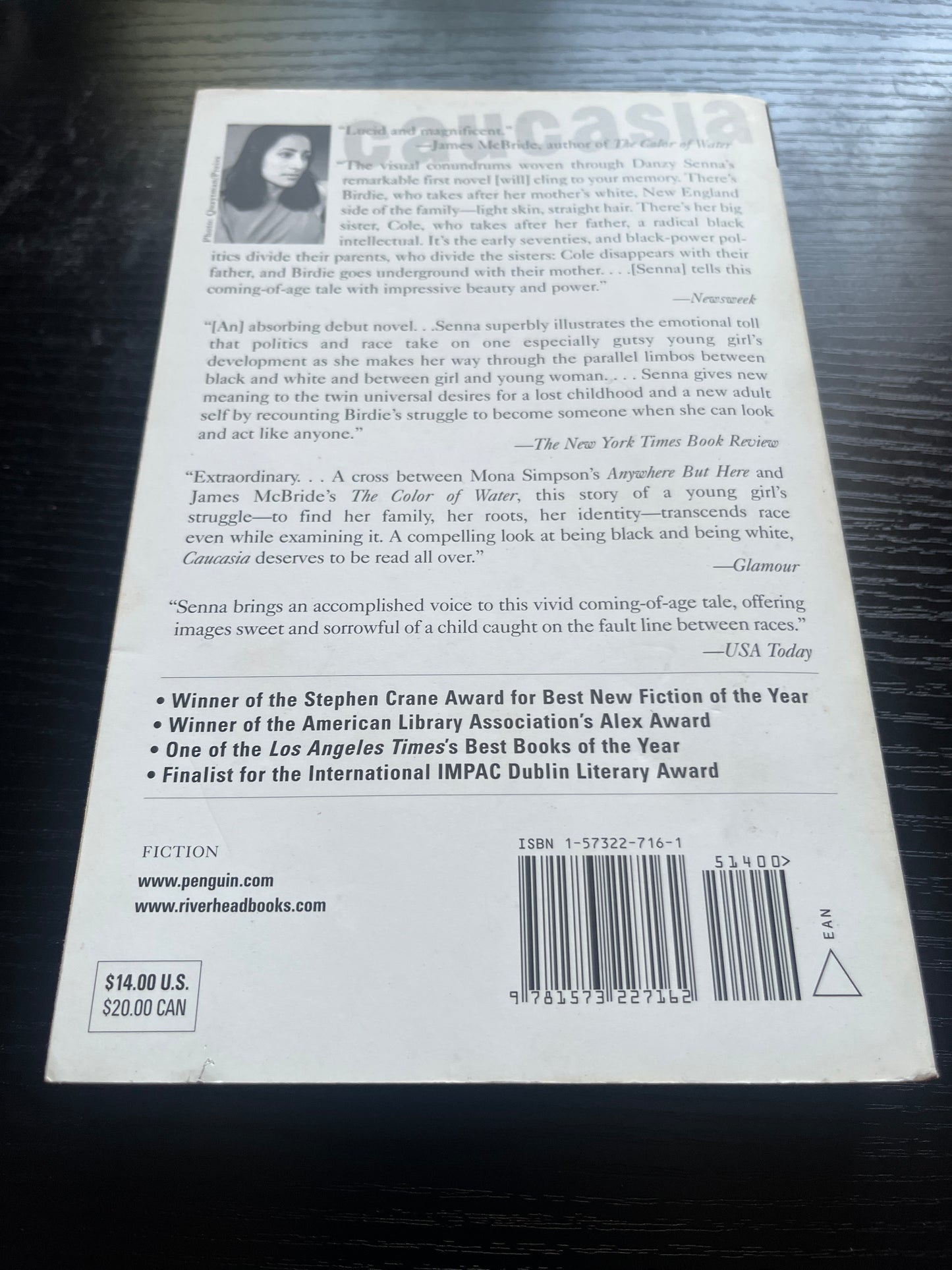 CAUCASIA by Danzy Senna