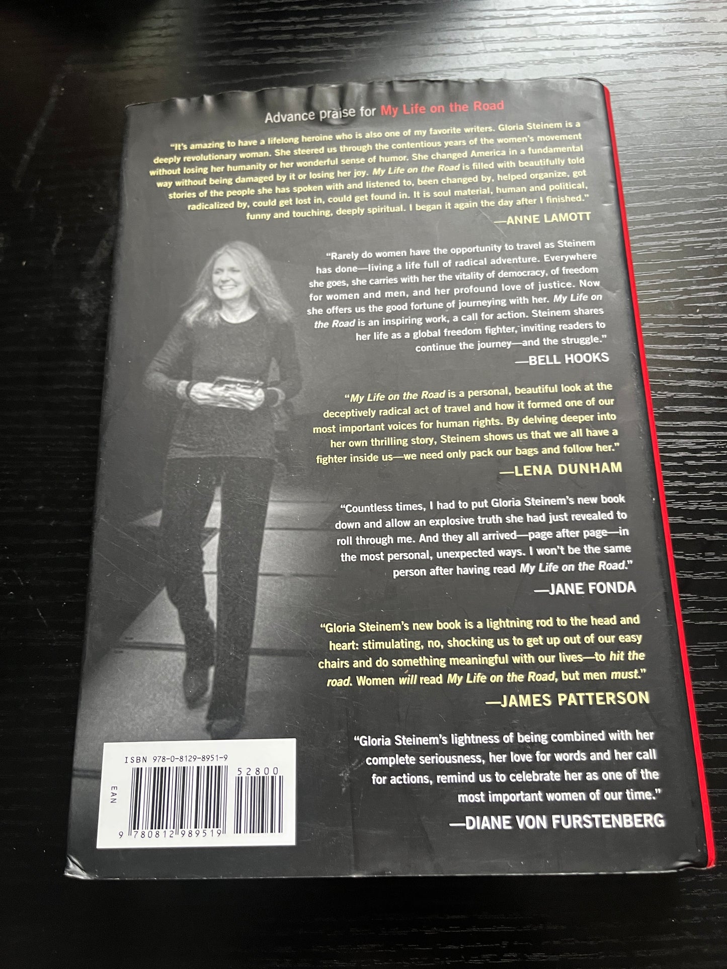 MY LIFE ON THE ROAD by Gloria Steinem