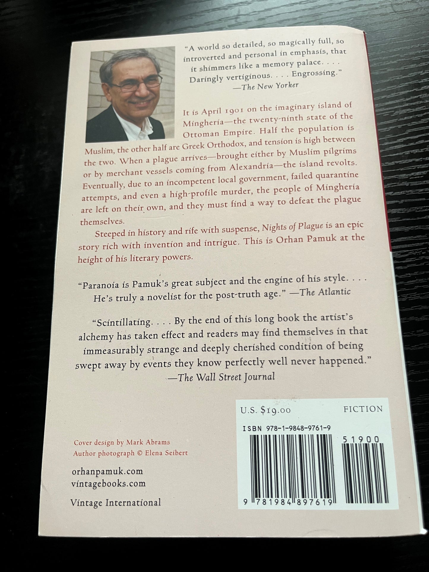 NIGHTS OF PLAGUE by Orhan Pamuk