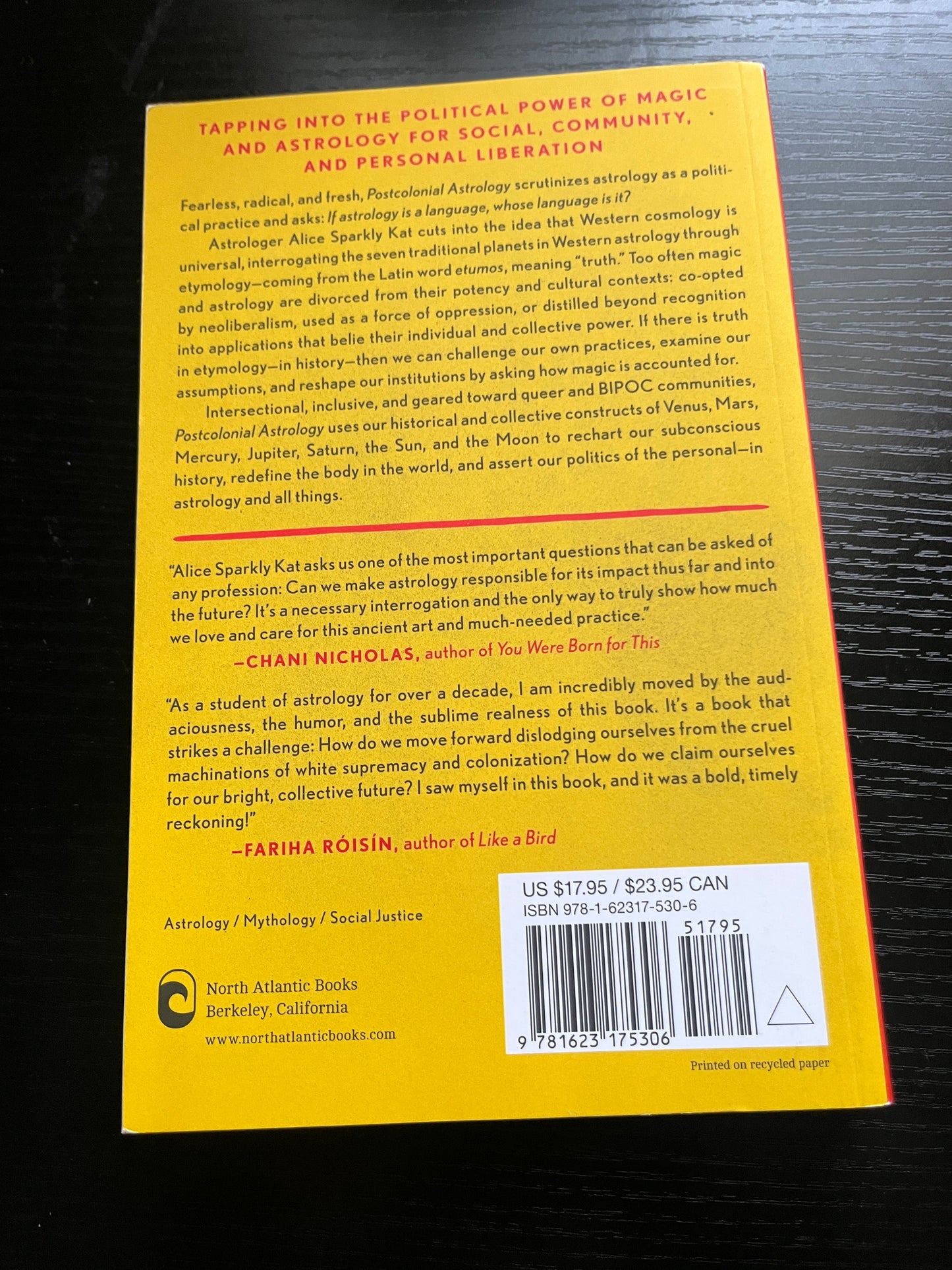 POSTCOLONIAL ASTROLOGY: Reading the Planets through Capital, Power, and Labor by Alice Sparkly Kat