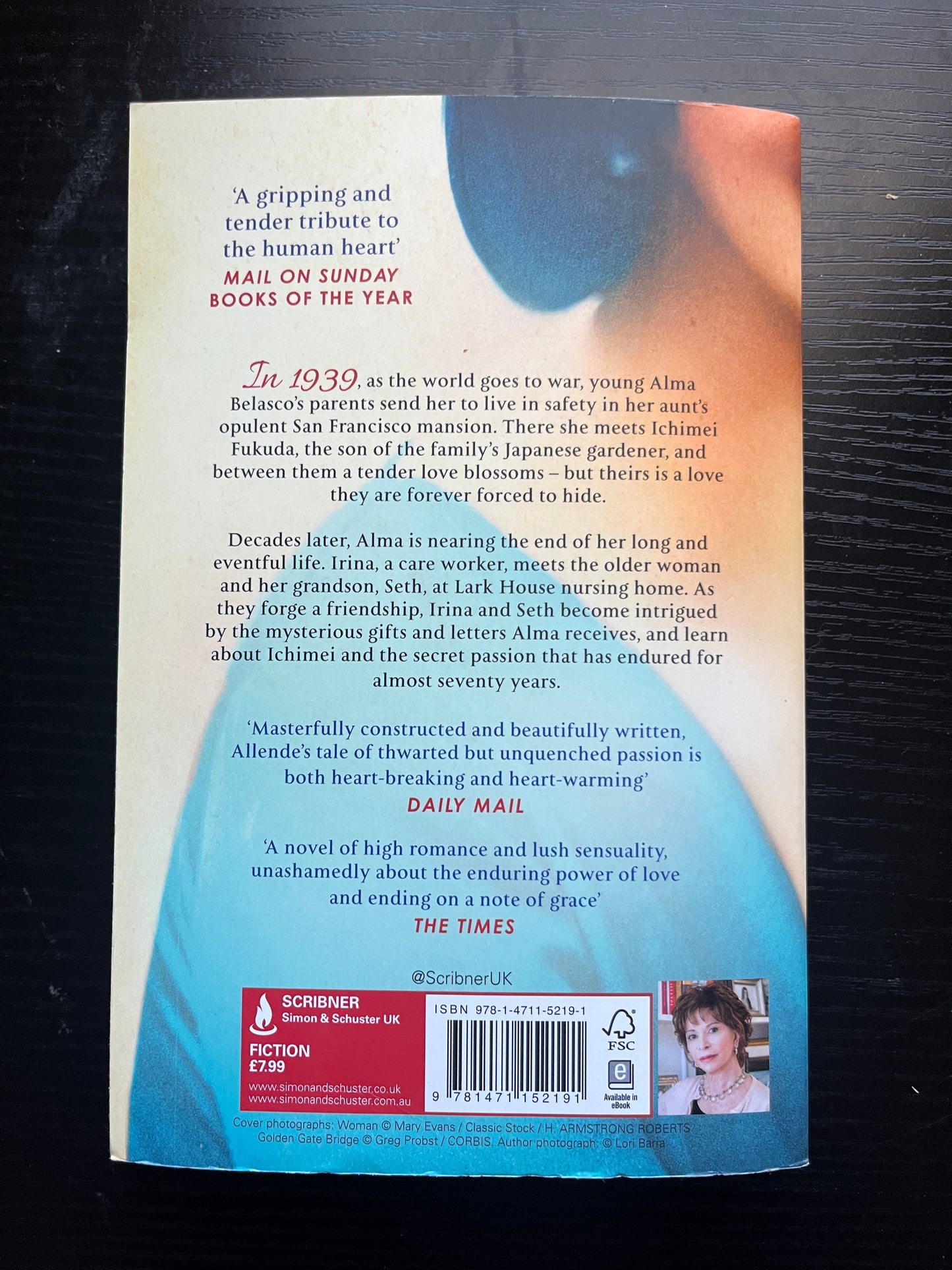 THE JAPANESE LOVER by Isabel Allende