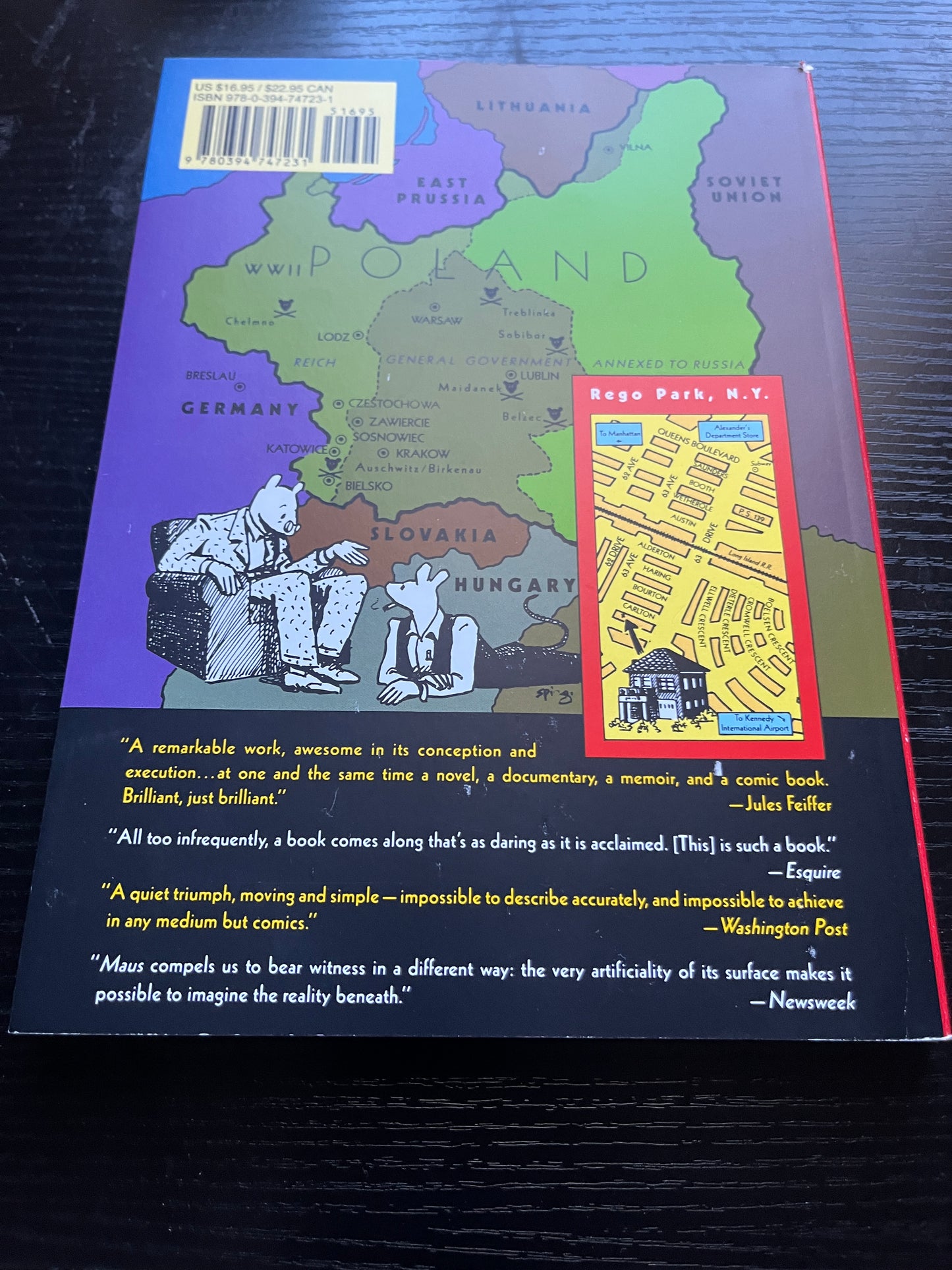 MAUS I: A SURVIVOR'S TALE: My Father Bleeds History by Art Spiegelman