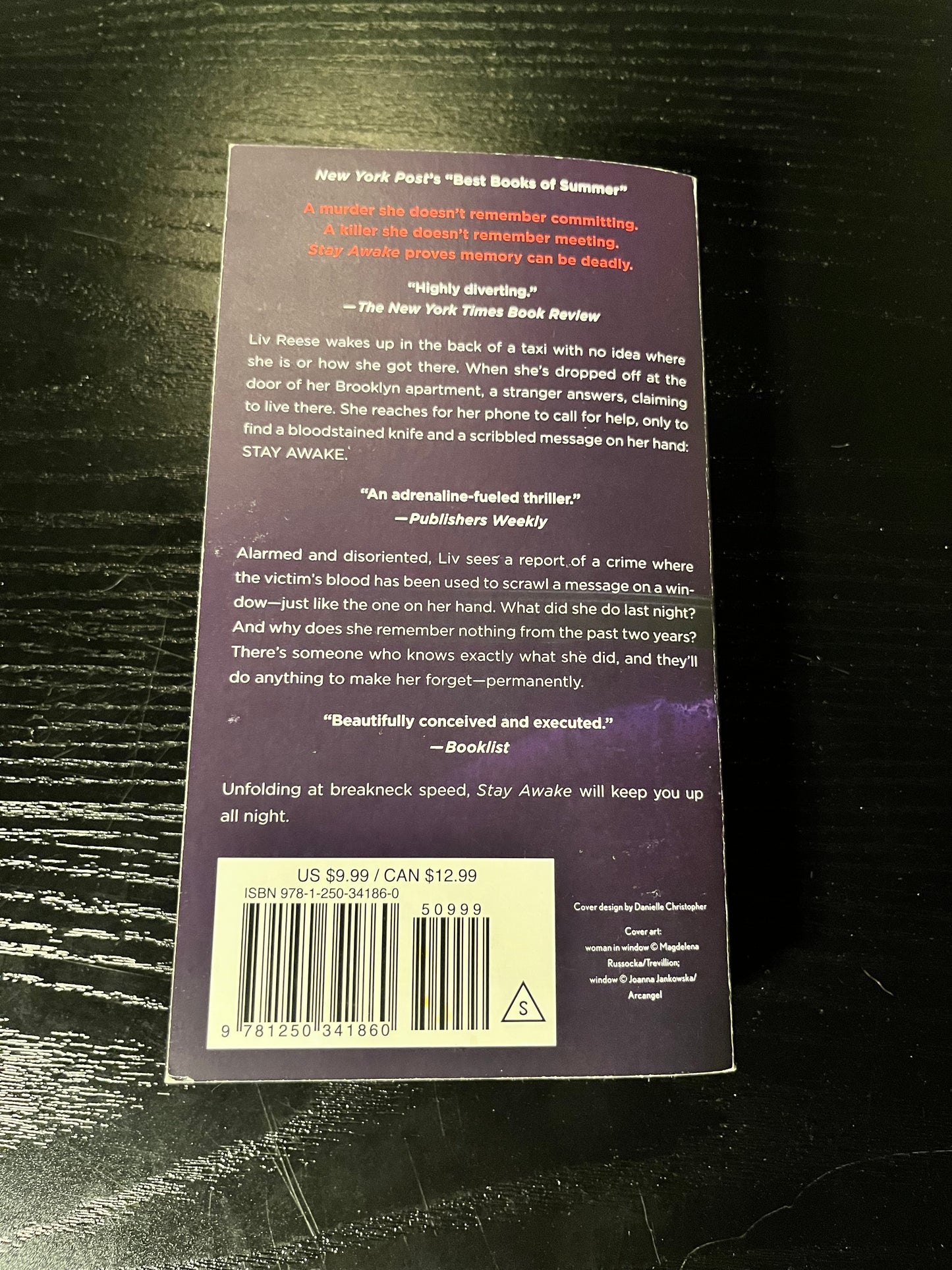 STAY AWAKE by Megan Goldin