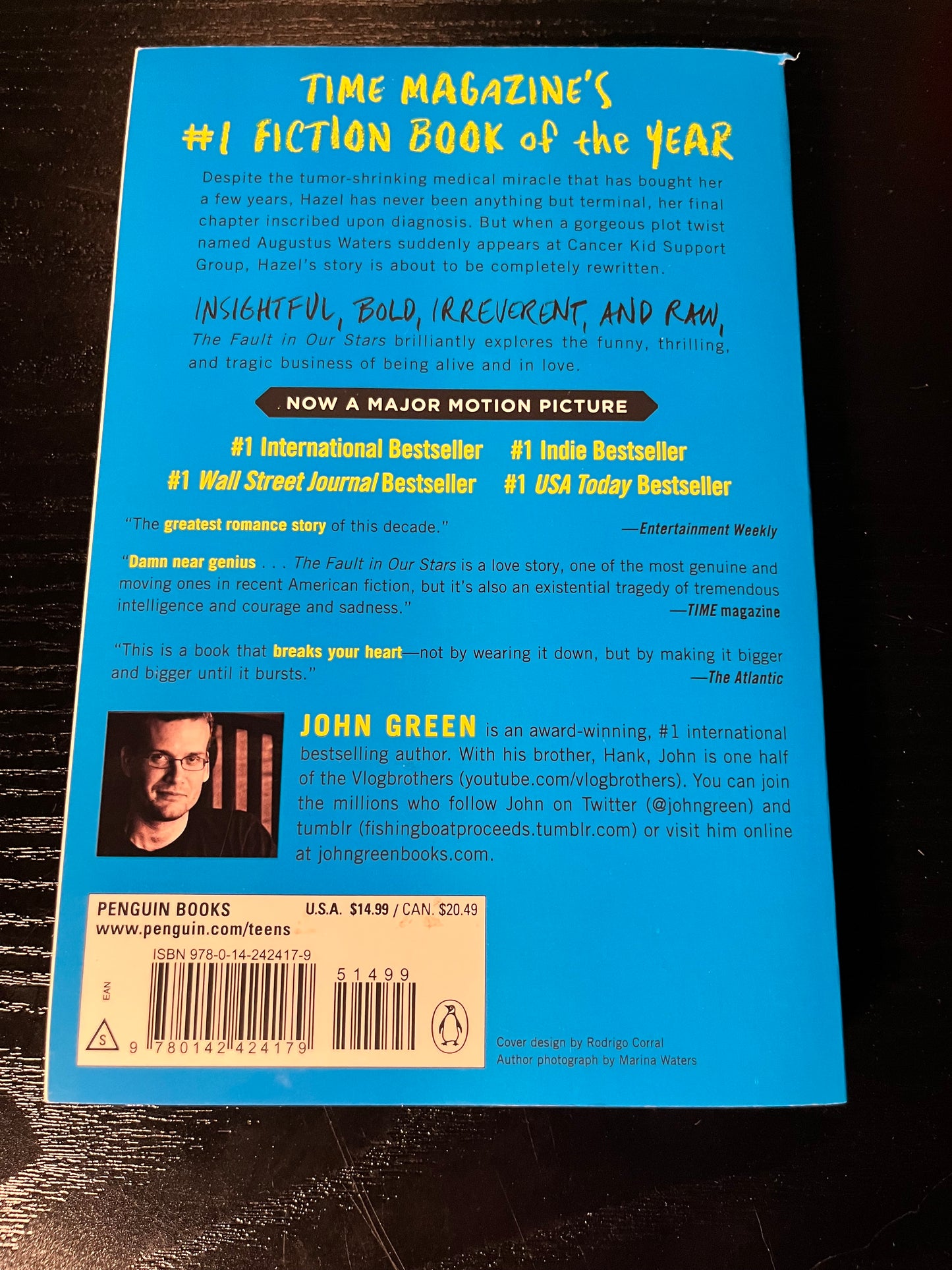 THE FAULT IN OUR STARS by John Green