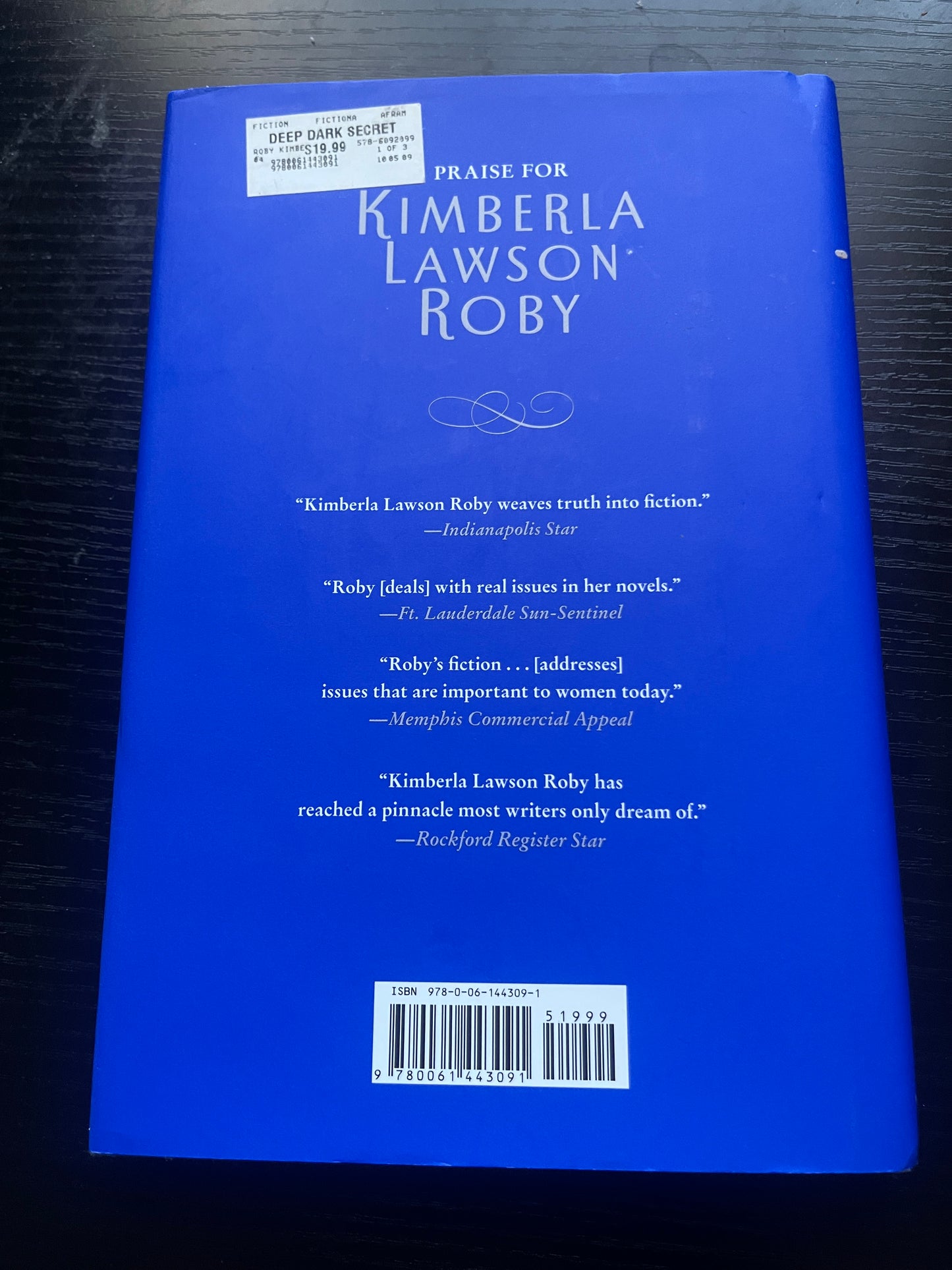 A DEEP DARK SECRET by Kimberla Lawson Roby