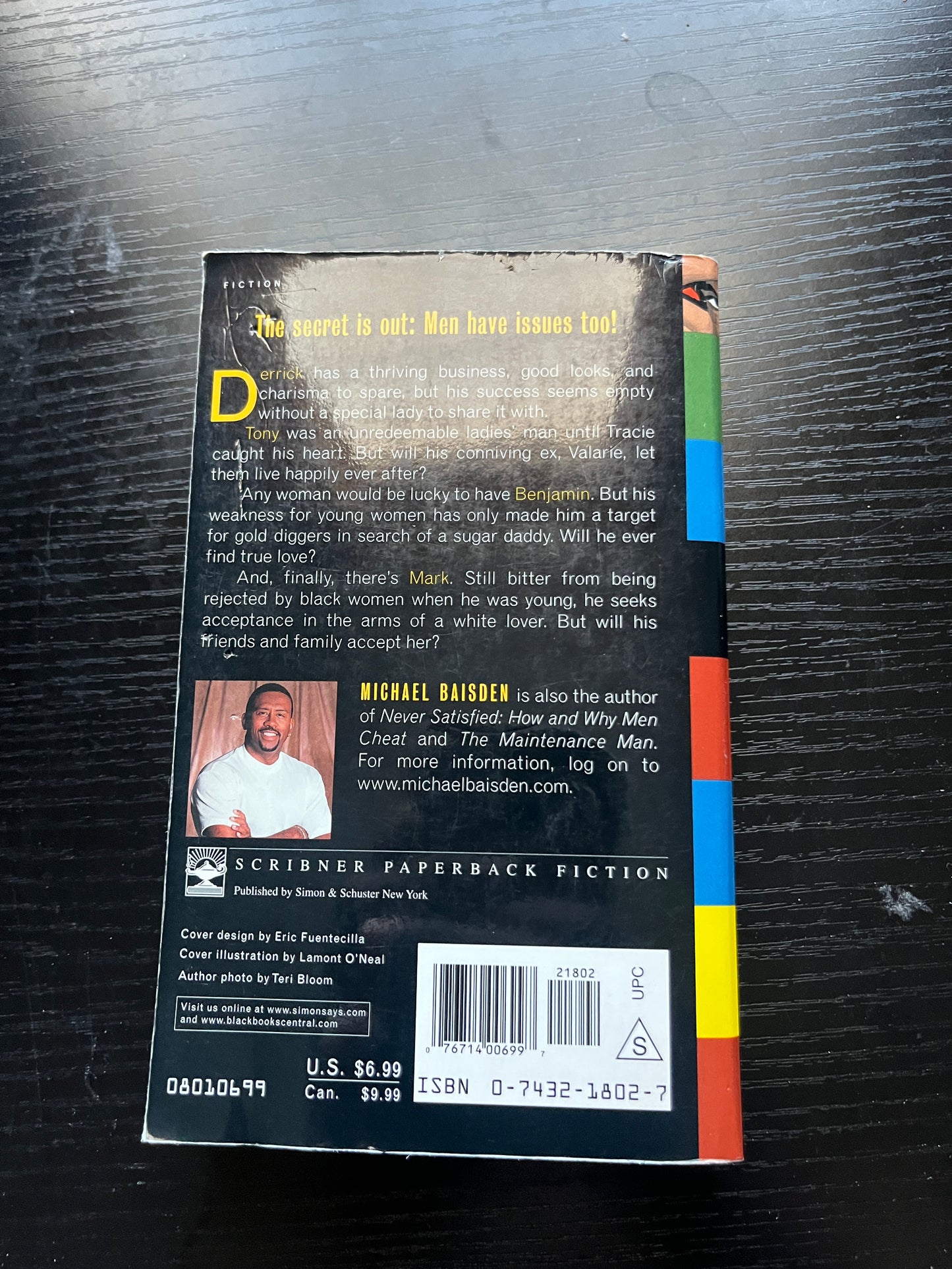 MEN CRY IN THE DARK: A Novel by Michael Baisden
