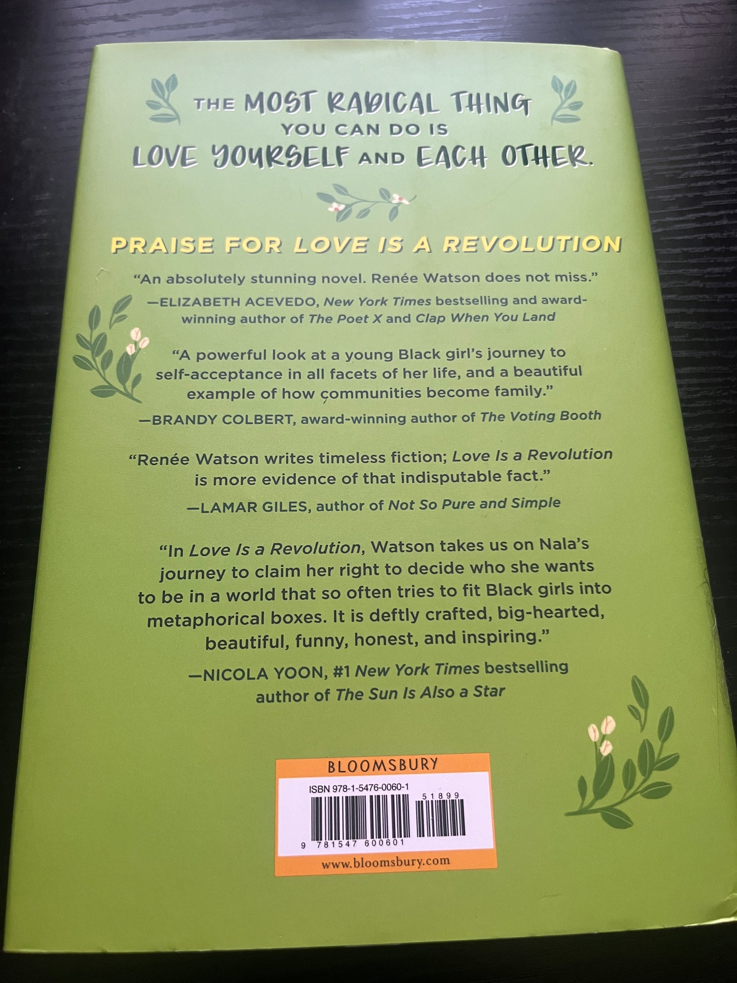 LOVE IS A REVOLUTION by Renée Watson