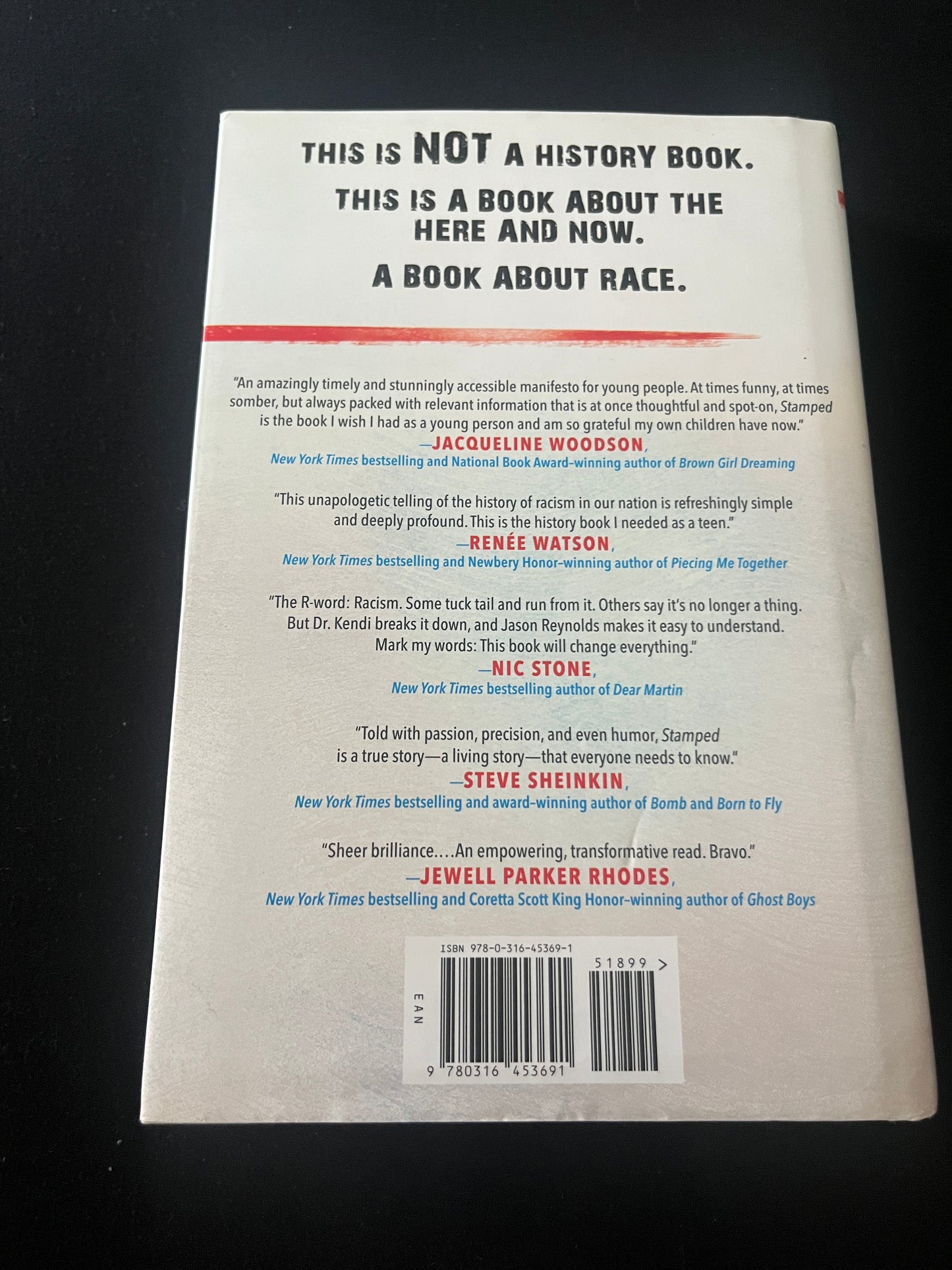 STAMPED: Racism, Antiracism, and You by Jason Reynolds and Ibram X. Kendi