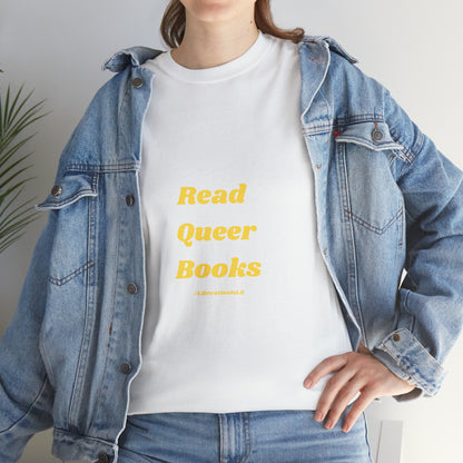 Queer Books Unisex Heavy Cotton Tee