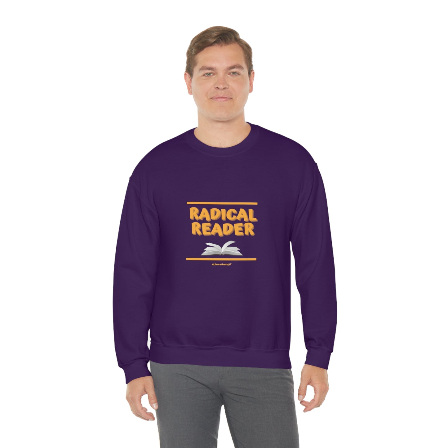 Radical Reader Unisex Crewneck Sweatshirt