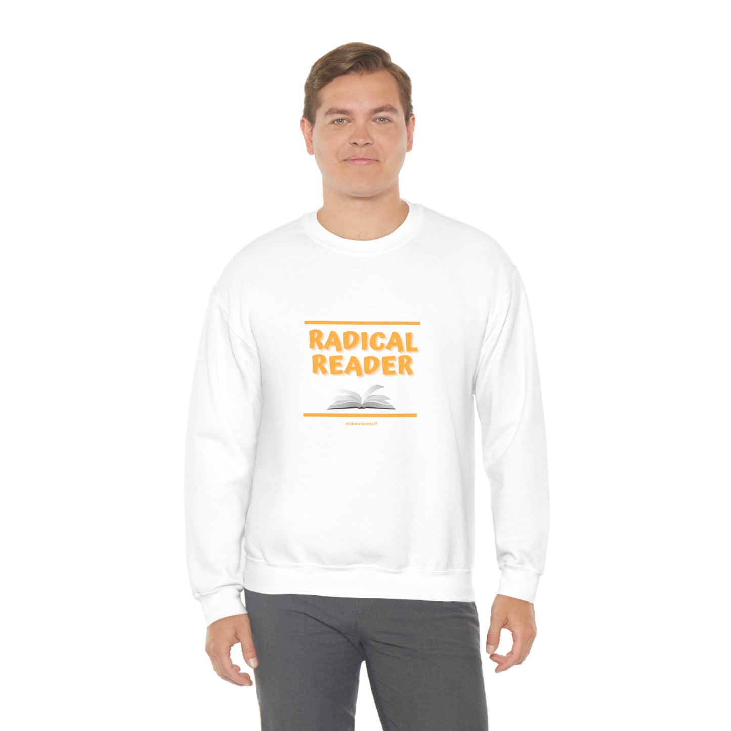 Radical Reader Unisex Crewneck Sweatshirt