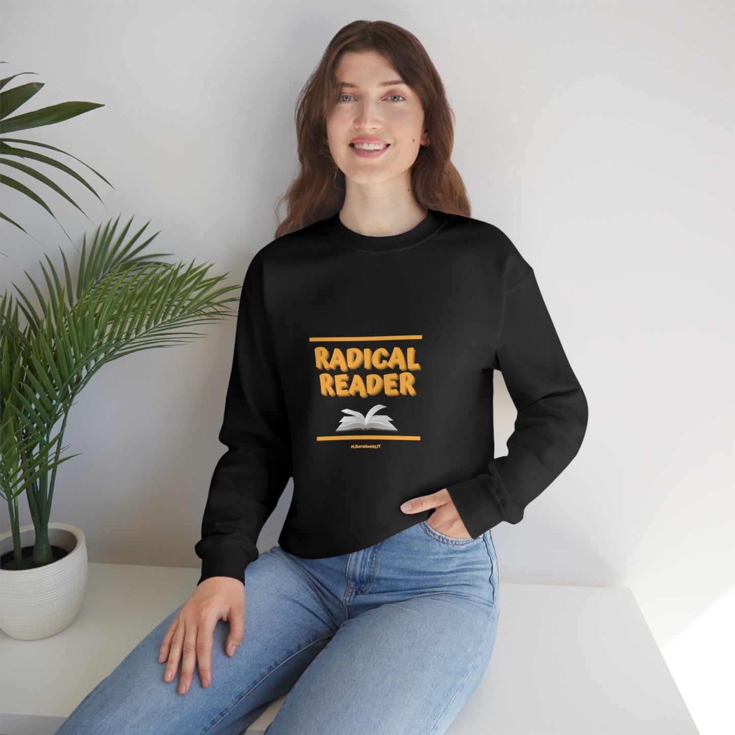 Radical Reader Unisex Crewneck Sweatshirt