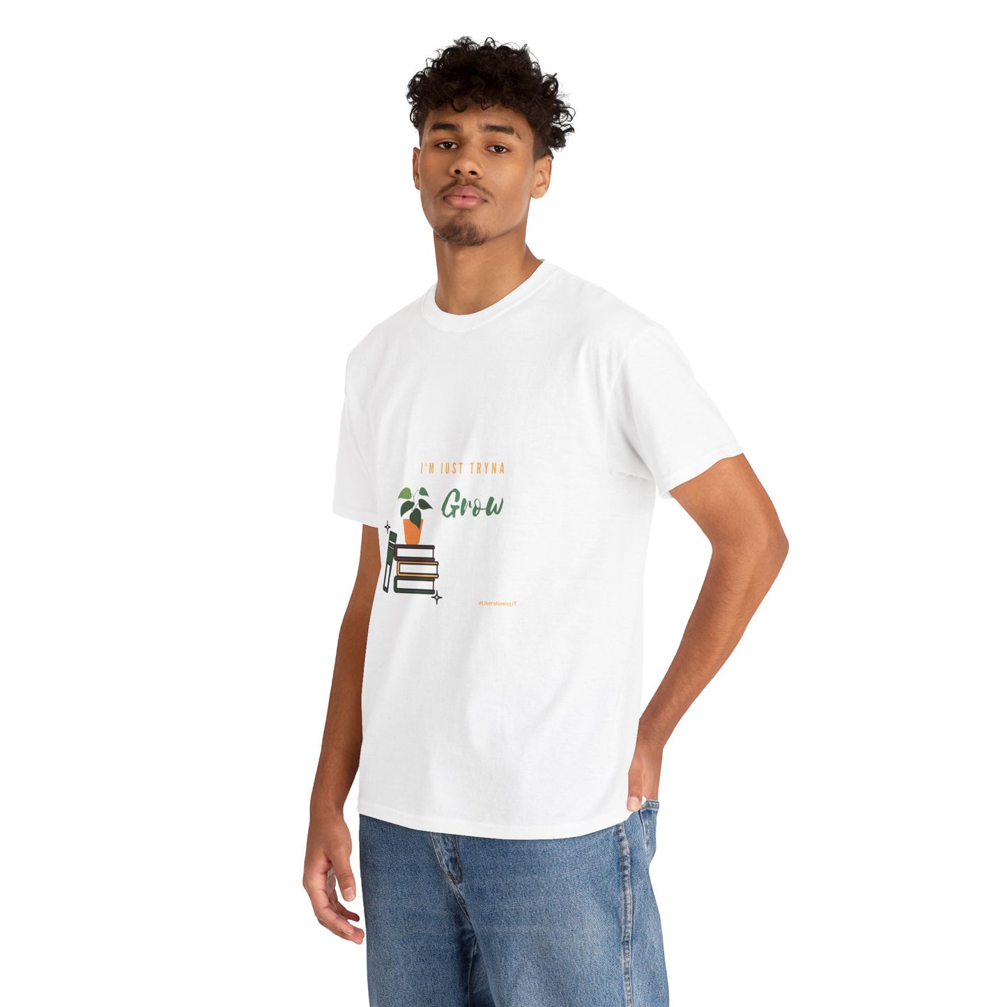 Grow Unisex Heavy Cotton Tee