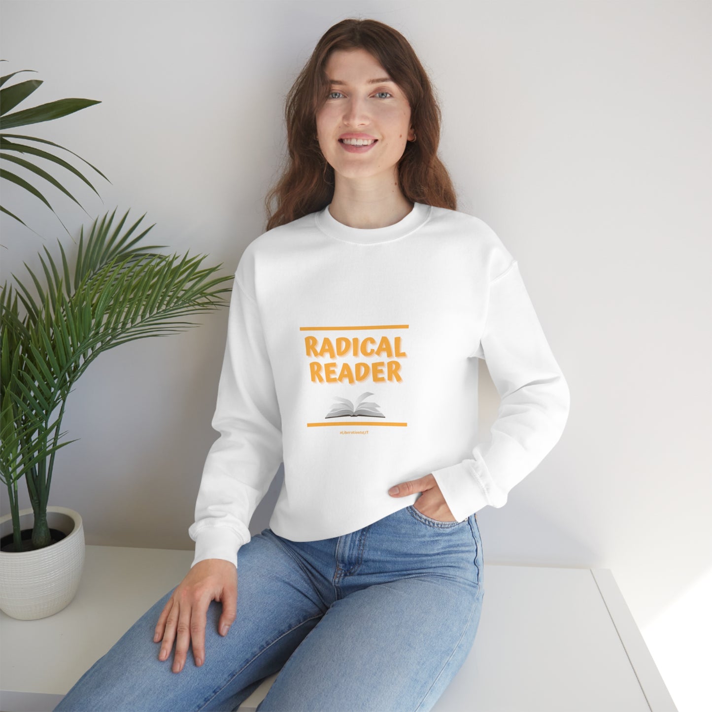 Radical Reader Unisex Crewneck Sweatshirt