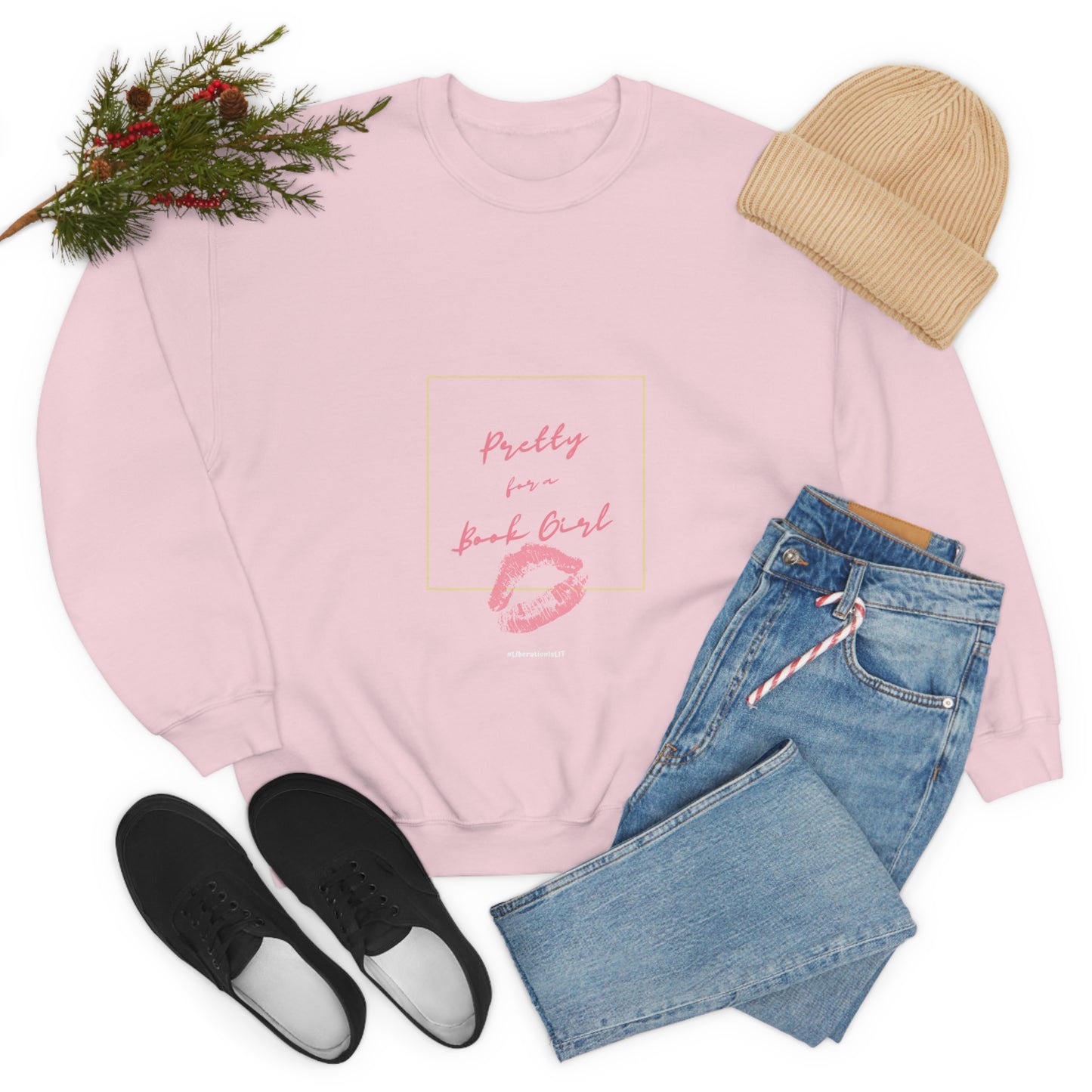 Book Girl Unisex Crewneck Sweatshirt