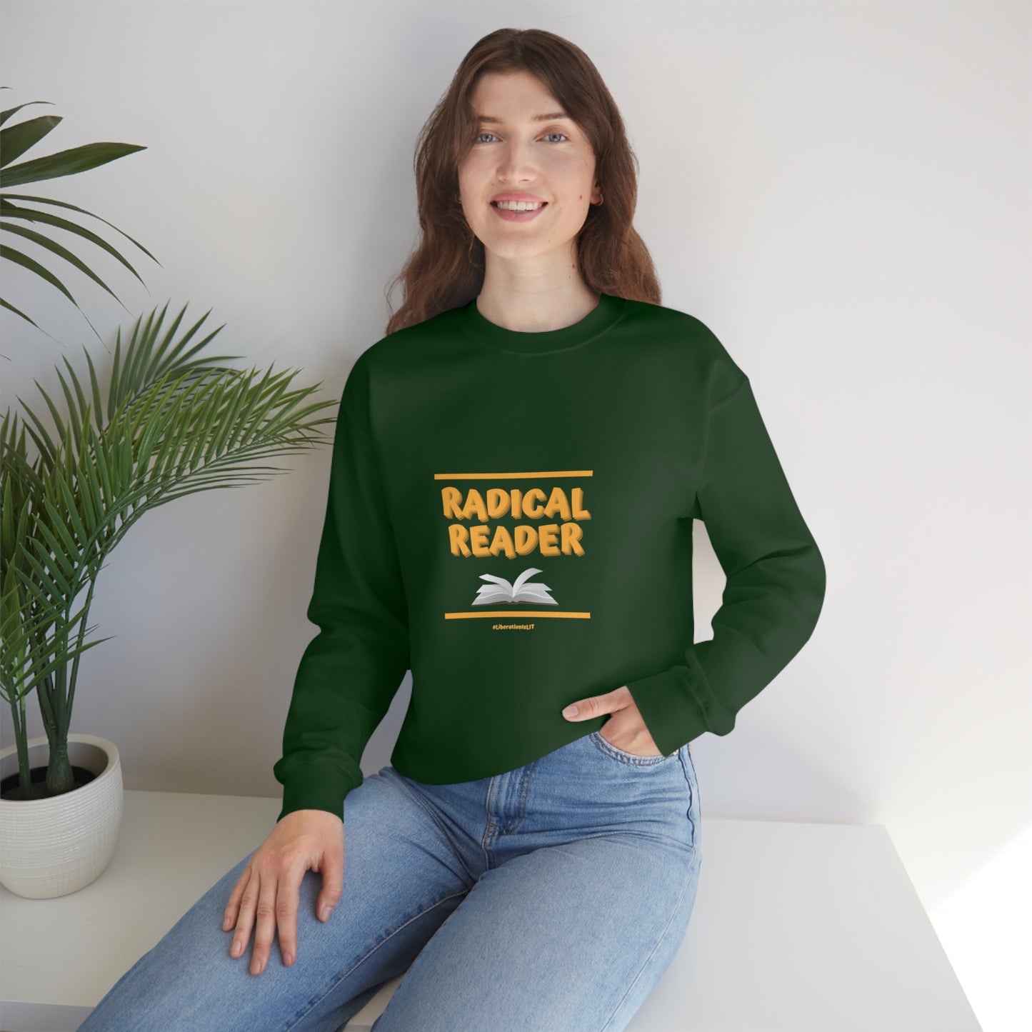 Radical Reader Unisex Crewneck Sweatshirt