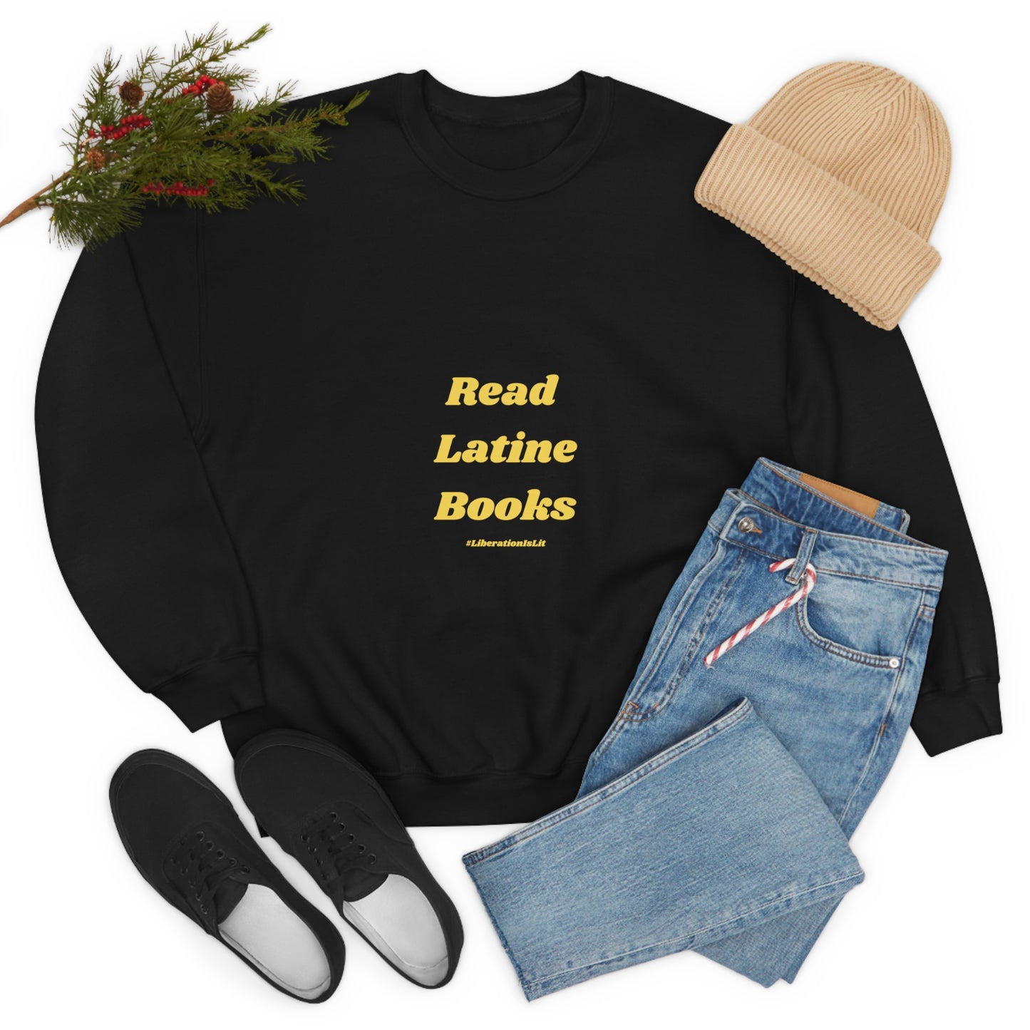 Latine Books Unisex Heavy Blend™ Crewneck Sweatshirt