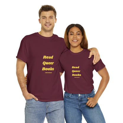 Queer Books Unisex Heavy Cotton Tee