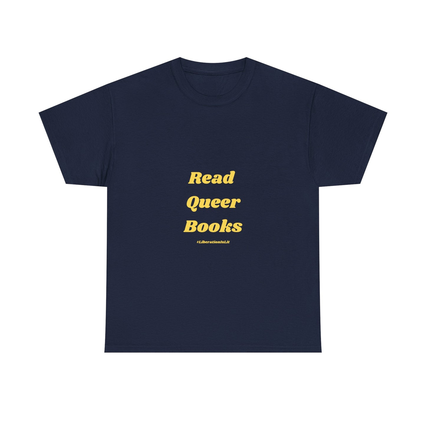 Queer Books Unisex Heavy Cotton Tee