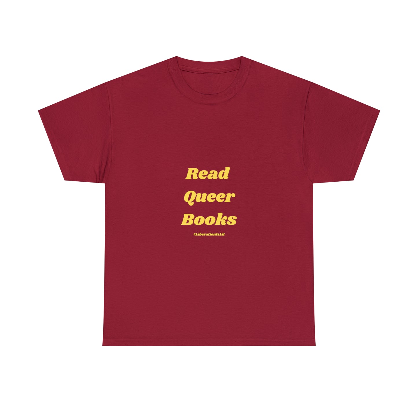 Queer Books Unisex Heavy Cotton Tee