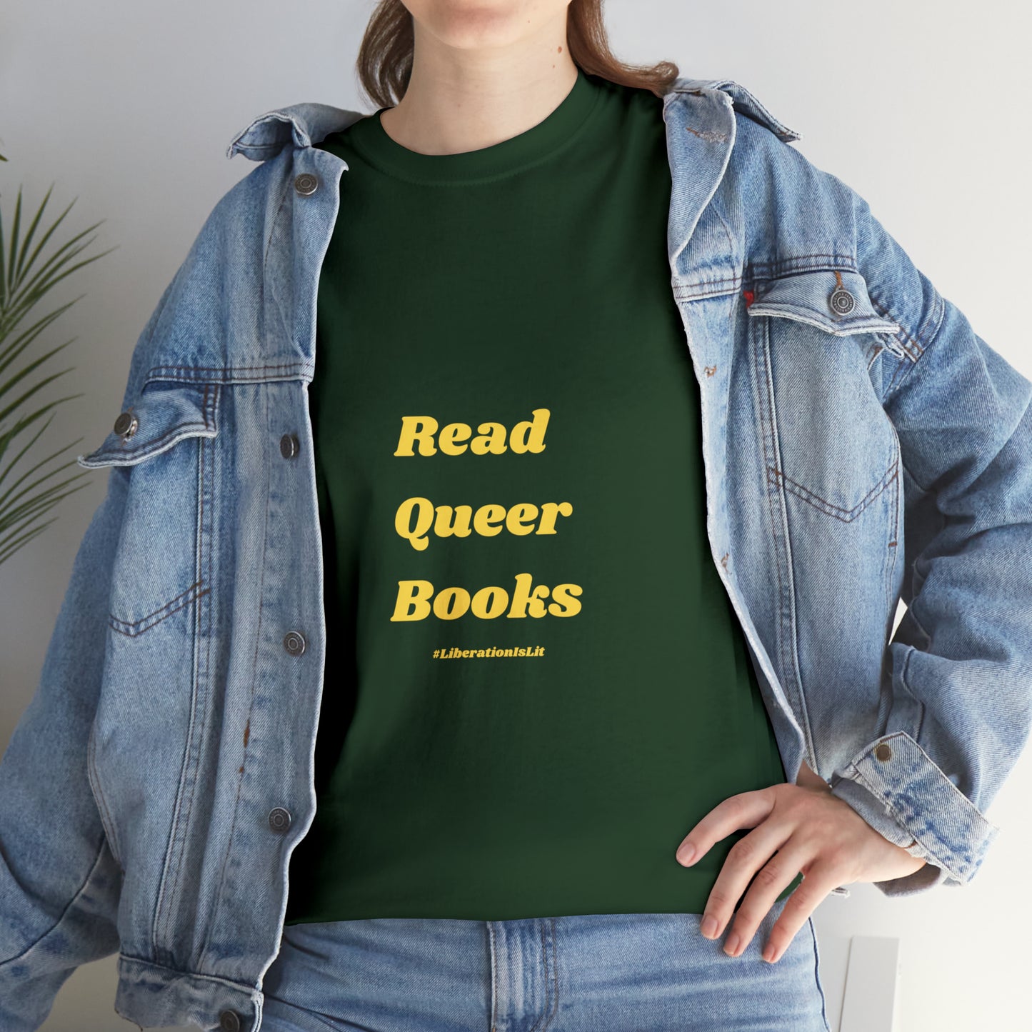 Queer Books Unisex Heavy Cotton Tee