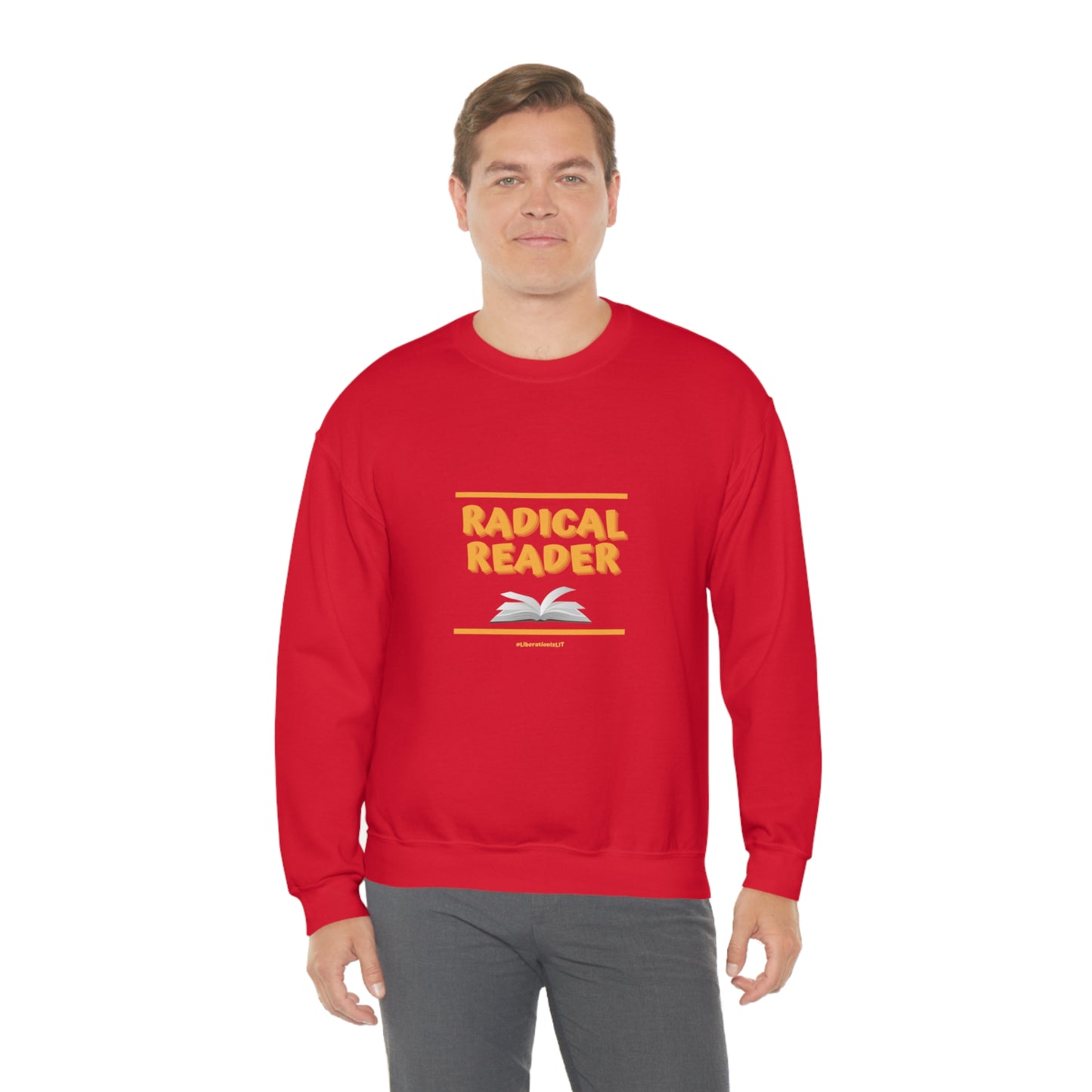 Radical Reader Unisex Crewneck Sweatshirt