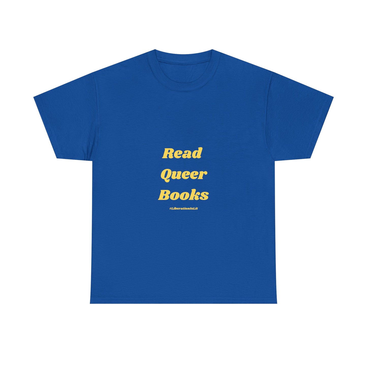 Queer Books Unisex Heavy Cotton Tee