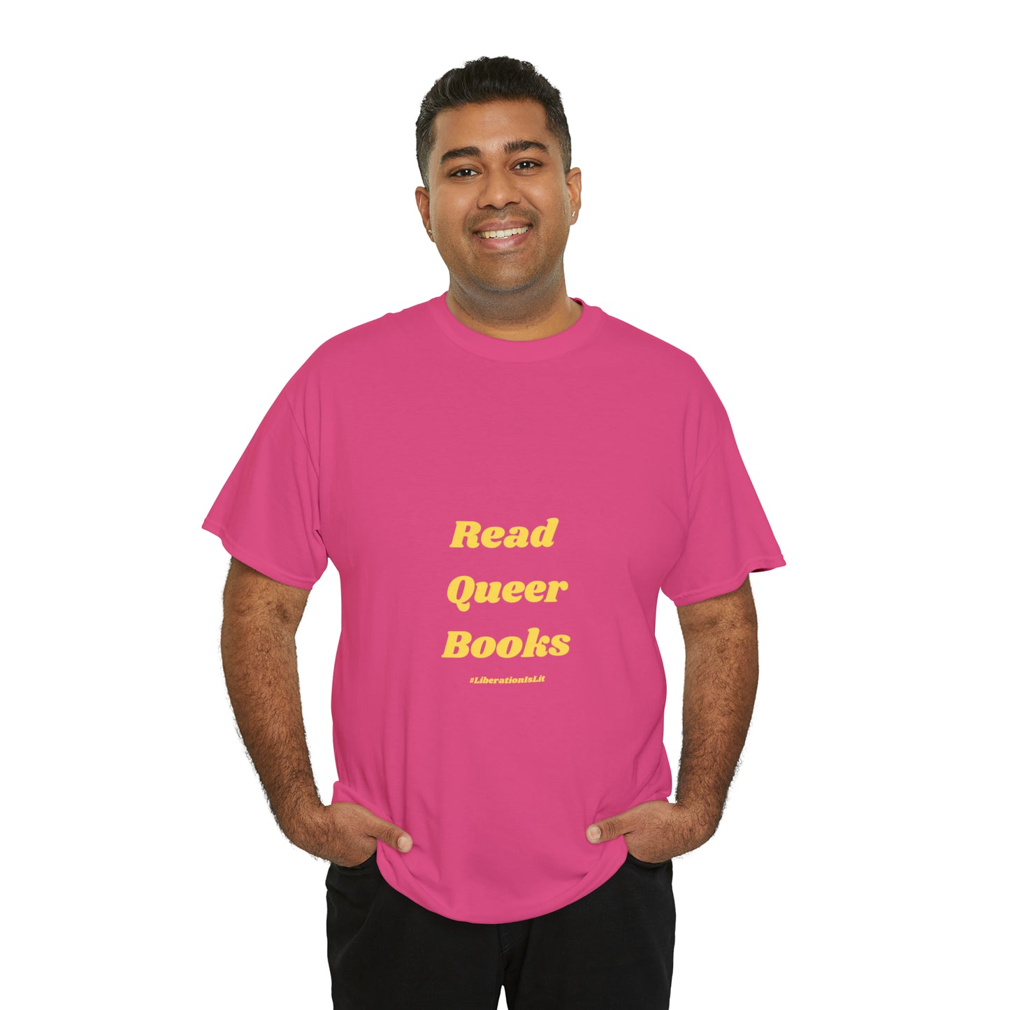 Queer Books Unisex Heavy Cotton Tee