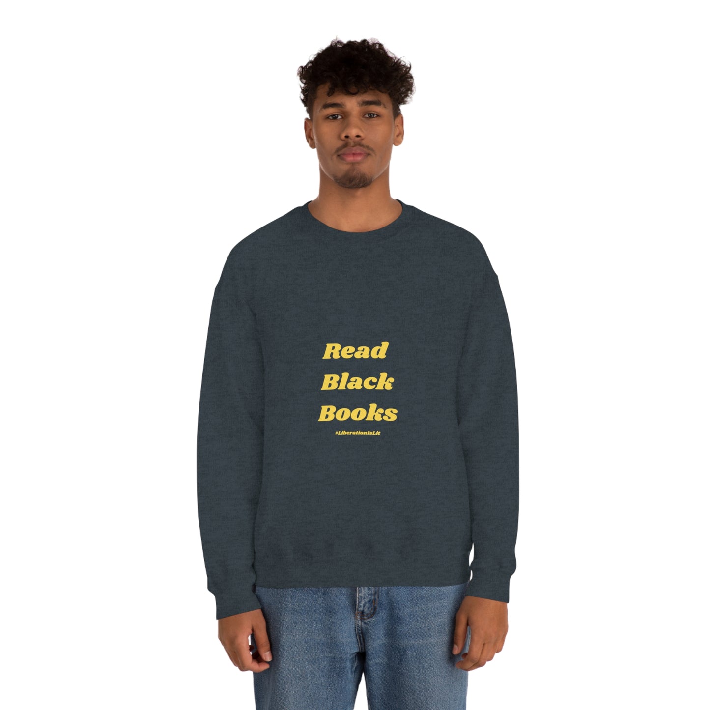 Black Books Unisex Heavy Blend™ Crewneck Sweatshirt