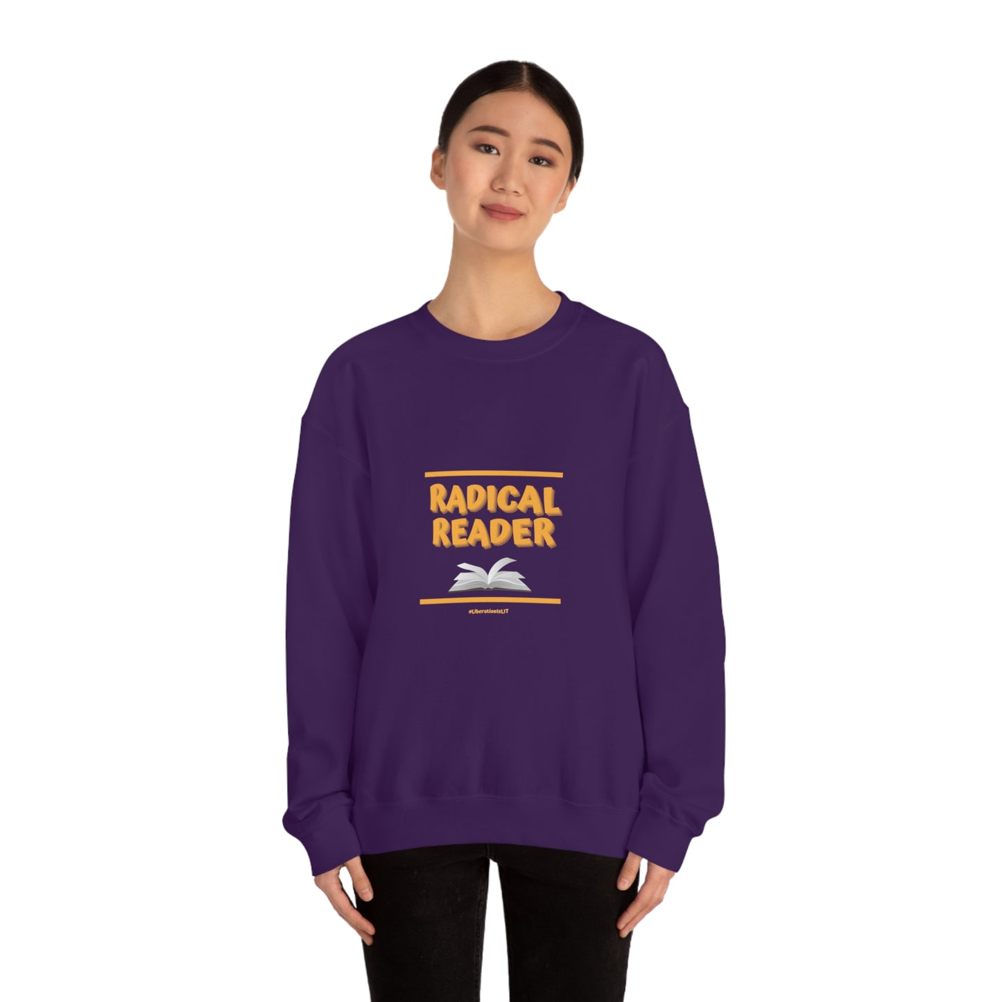 Radical Reader Unisex Crewneck Sweatshirt