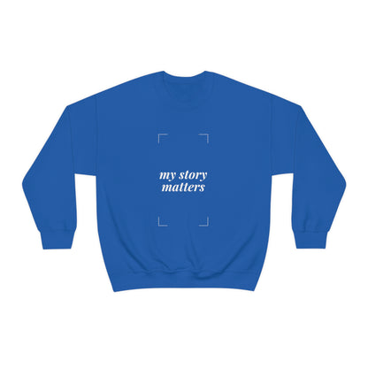 My Story Unisex Heavy Blend™ Crewneck Sweatshirt