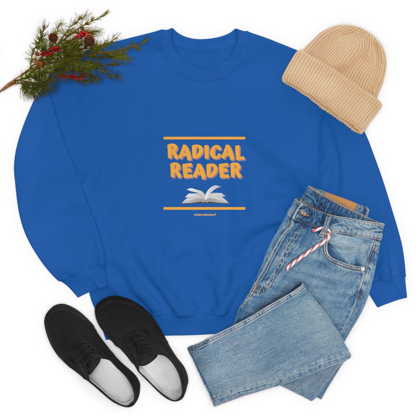 Radical Reader Unisex Crewneck Sweatshirt