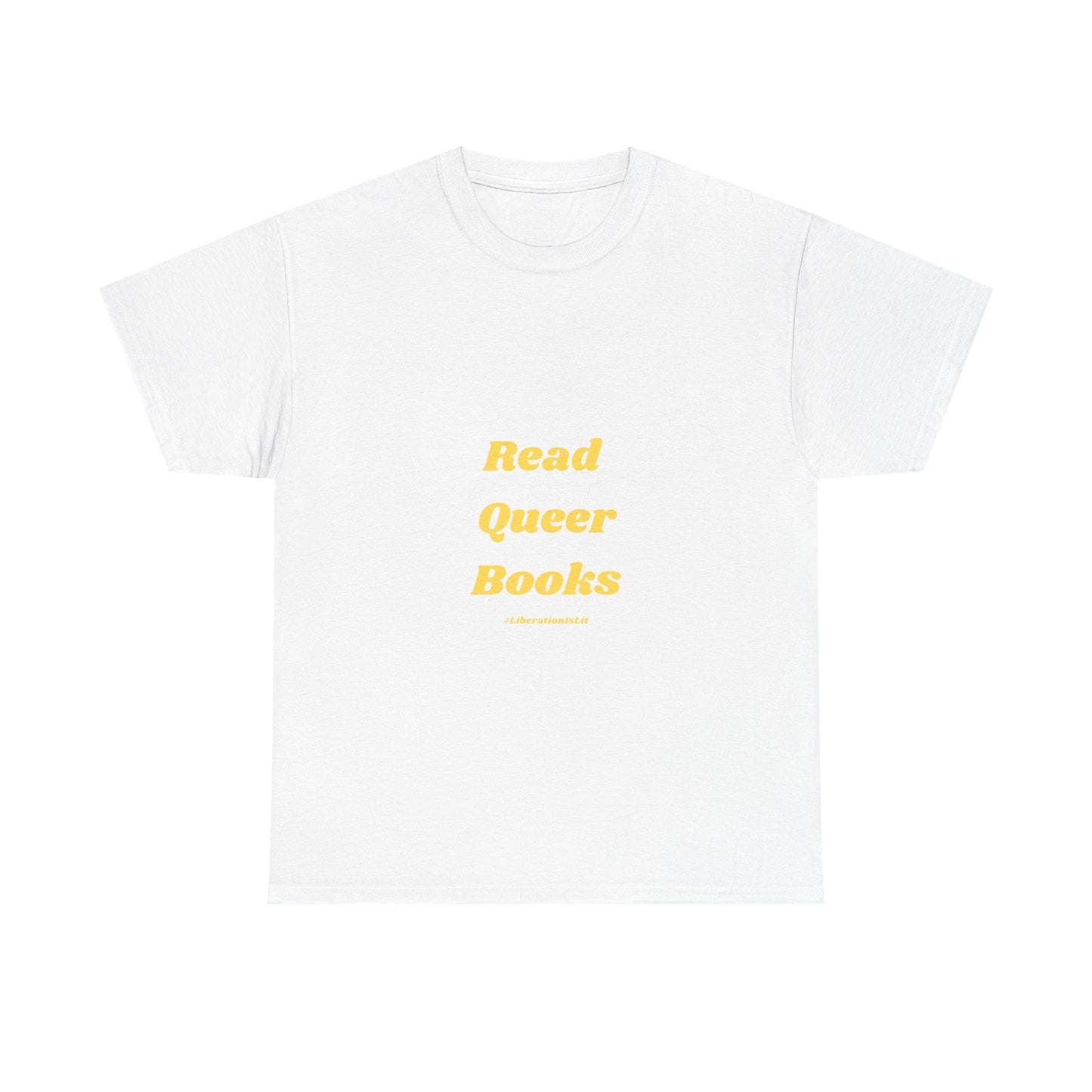Queer Books Unisex Heavy Cotton Tee
