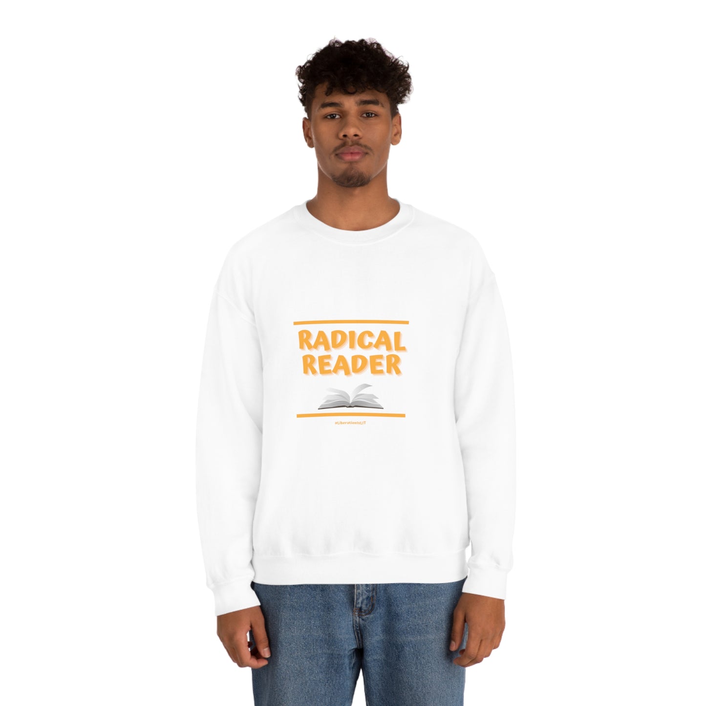 Radical Reader Unisex Crewneck Sweatshirt