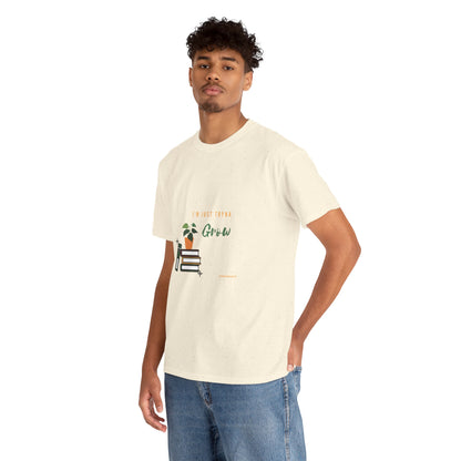 Grow Unisex Heavy Cotton Tee