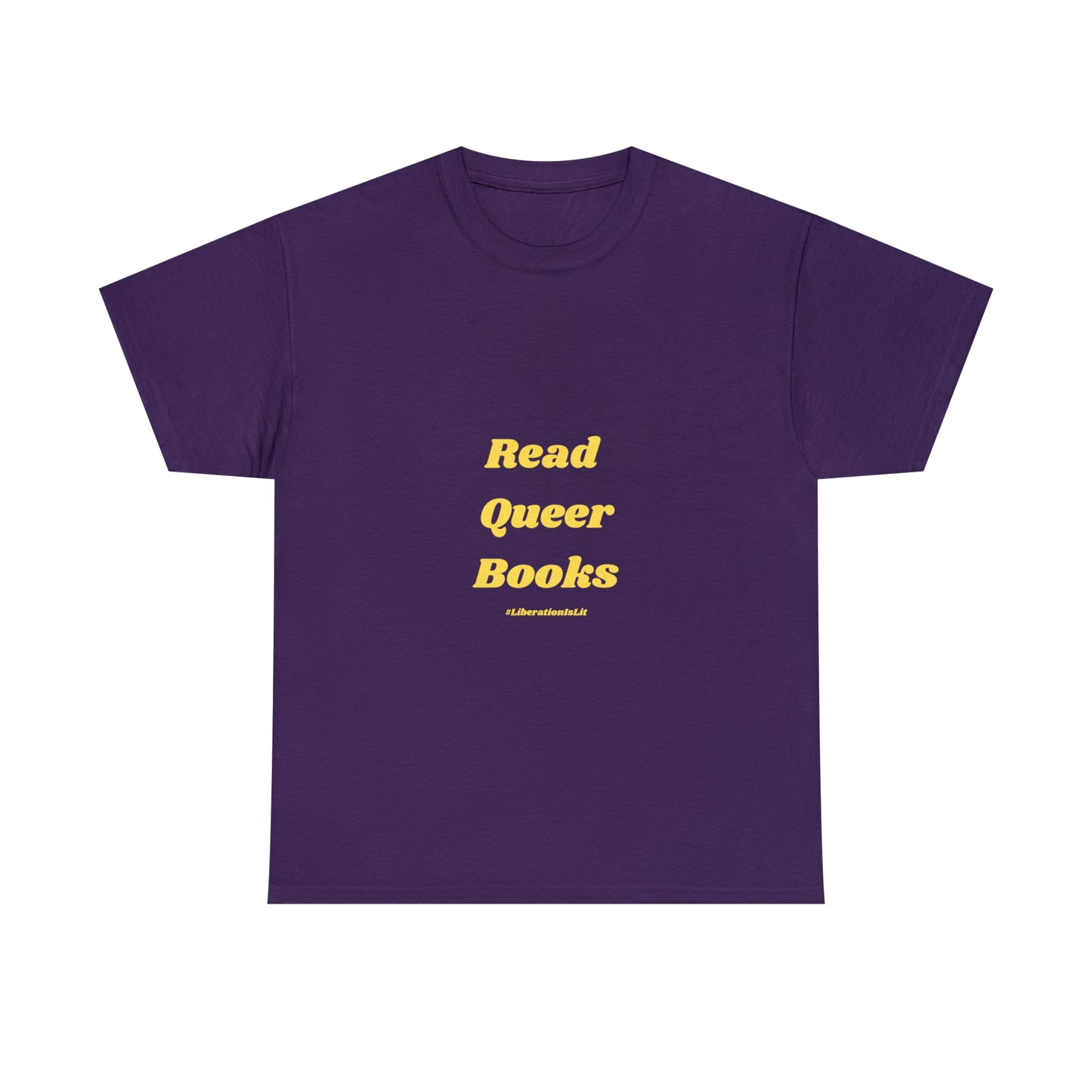 Queer Books Unisex Heavy Cotton Tee