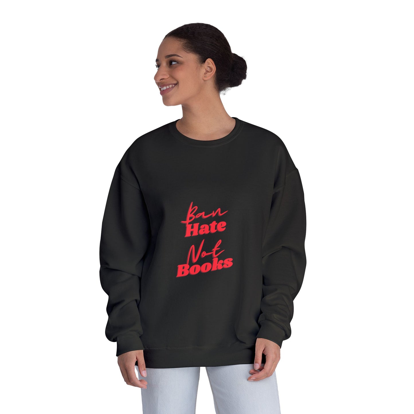 Ban Hate Unisex Crewneck Sweatshirt