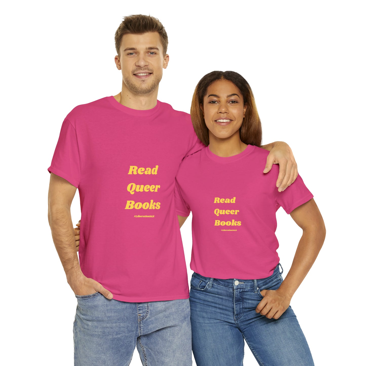 Queer Books Unisex Heavy Cotton Tee