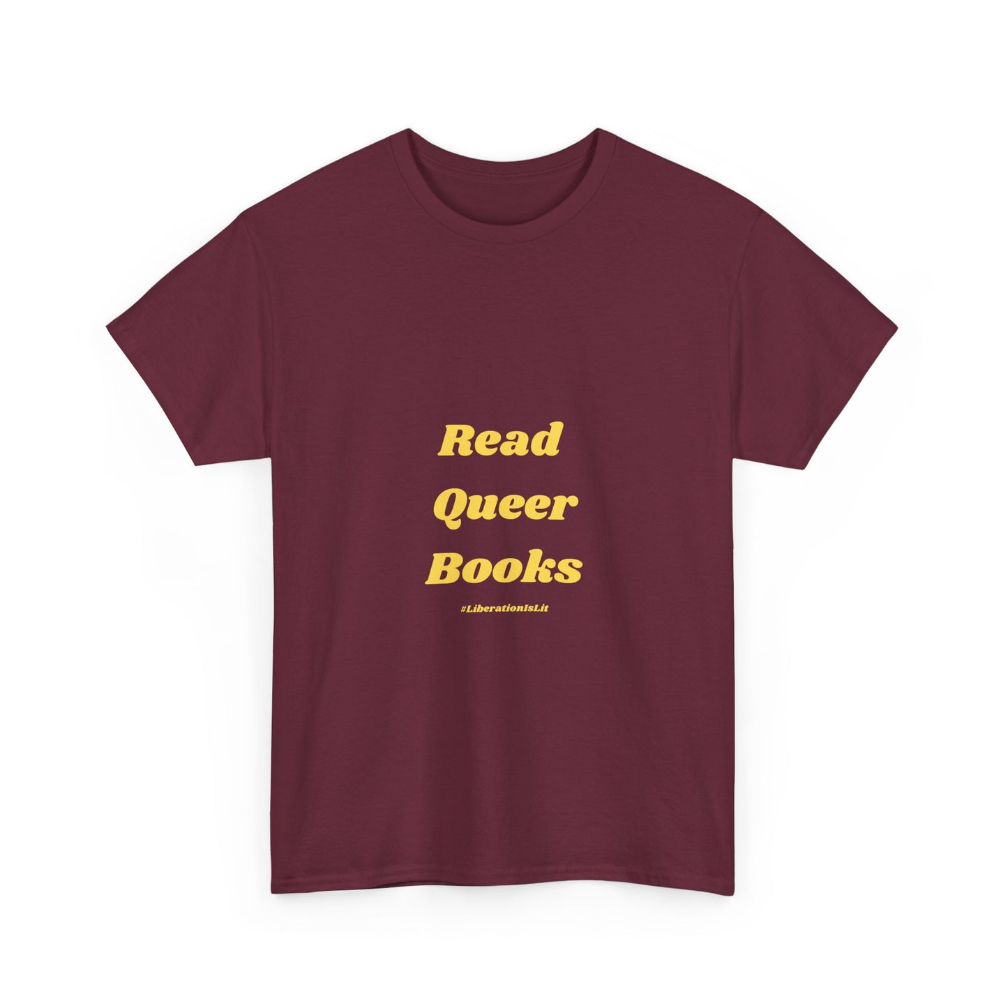 Queer Books Unisex Heavy Cotton Tee