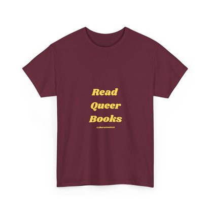 Queer Books Unisex Heavy Cotton Tee