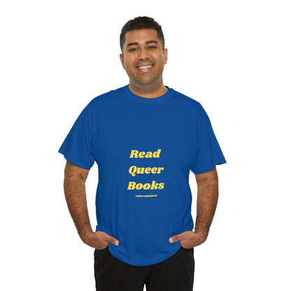 Queer Books Unisex Heavy Cotton Tee