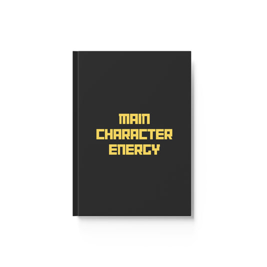 Main Character Hard Backed Journal