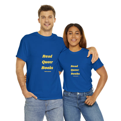 Queer Books Unisex Heavy Cotton Tee