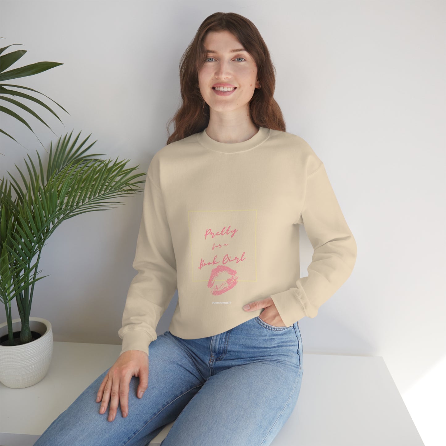 Book Girl Unisex Crewneck Sweatshirt