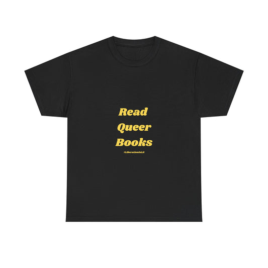 Queer Books Unisex Heavy Cotton Tee